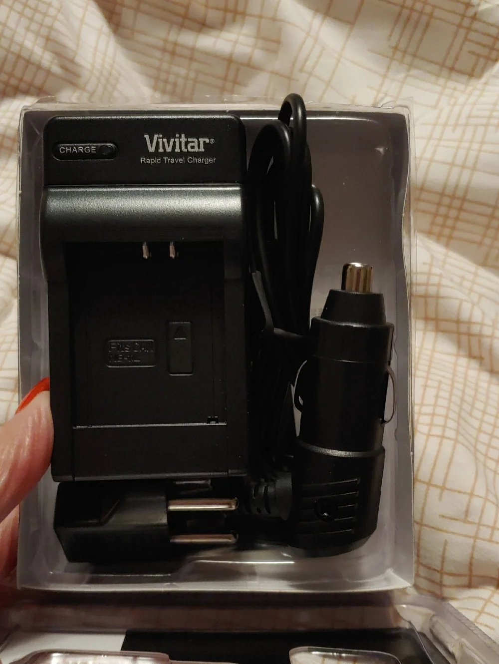 Vivitar Rapid Travel Charger QC-214 in Black